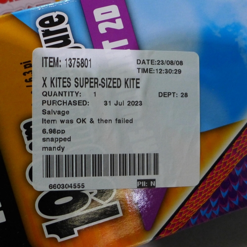 3304 - X Kites Super-Sized Kite and Disney Vehicles (6 Pack) (303-423,431) * This lot is subject to VAT