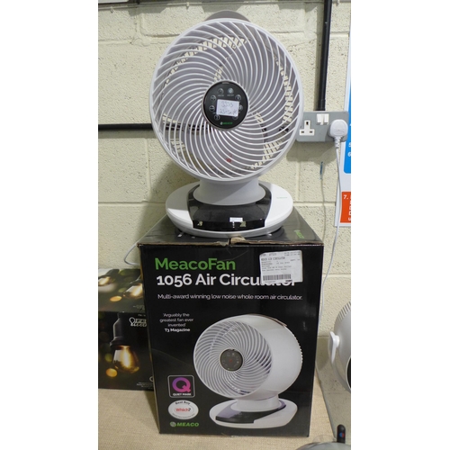 3333 - Meaco Air Circulator Fan With Remote    (302-453)  * This lot is subject to vat