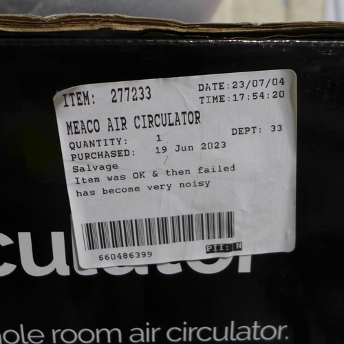 3333 - Meaco Air Circulator Fan With Remote    (302-453)  * This lot is subject to vat