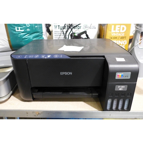 3339 - Epson Et-2811 Ink Jet Printer , Original RRP £129.99 + vat       (302-464)  * This lot is subject to... 