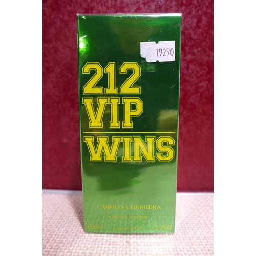 3102 - Carolina Herrera 212 VIP Wins 80ml EDP    (303-326) * This lot is subject to VAT