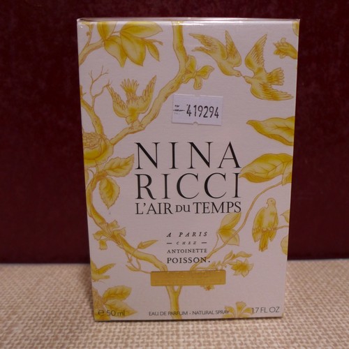 3116 - Nina Ricci L'Air Du Temps A Paris 50ml Spray (303-327) * This lot is subject to VAT