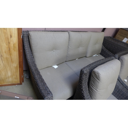 1529 - An Agio Mckenzy 6 piece woven deep seating set, original RRP £1999.99 + VAT (4185-8) *This lot is su... 