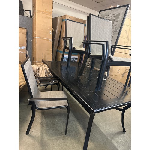 1533 - A Sunvilla 7 Piece Sling Dining Set, original RRP £749.91 + VAT - marked top (4183-10) *This lot is ... 