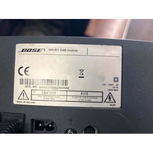 2161 - A Bose Adaptiq audio calibration system and Bose wave Dab radio