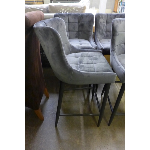 1430 - A set of four Kos granite bar stools  * This lot is subject to VAT