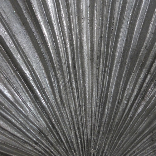 1400 - A silver decorative palm leaf