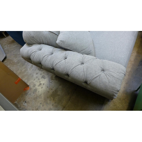 1312 - Bordeaux 4  seater fabric Sofa M Button Back 'Mushroom', original RRP £874.99 + VAT (4170-10) *This ... 