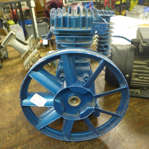 2034 - A compressor pump and 240v motor