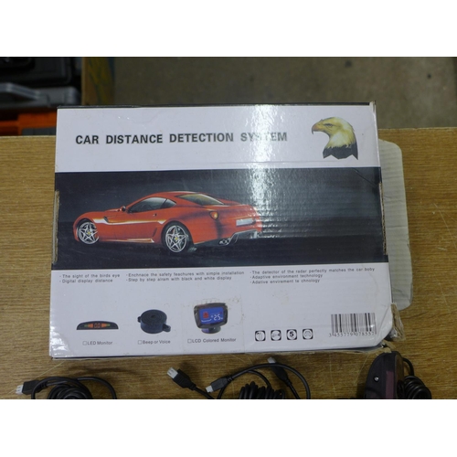 2109 - A car distance detection system