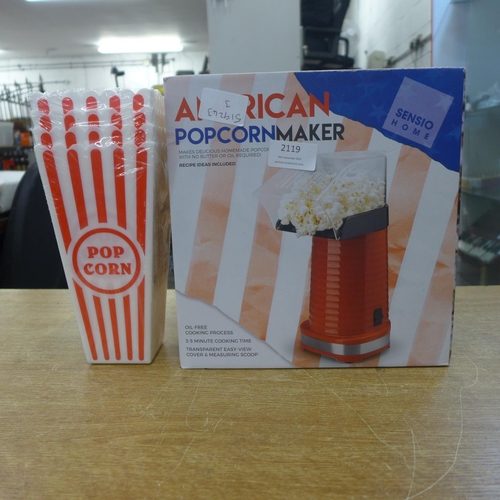 2119 - A popcorn maker - unused