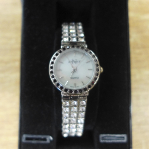 2150F - A lady's N. Moore Couture designer wristwatch