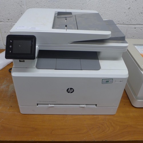 2199 - A HP Laserjet Pro MFP-M283FDW printer copier