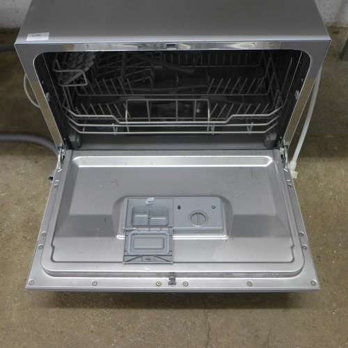 2200 - A Zanussi counter top dishwasher