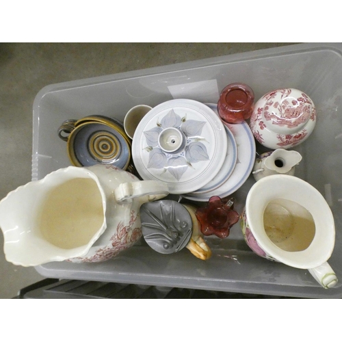 1107 - A collection of china and stoneware including Denby and Windsor **PLEASE NOTE THIS LOT IS NOT ELIGIB... 