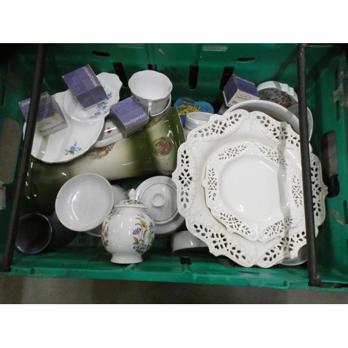 1129 - Four boxes of mixed china **PLEASE NOTE THIS LOT IS NOT ELIGIBLE FOR POSTING AND PACKING**