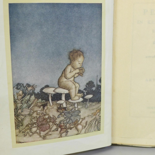 618 - Peter Pan in Kensington Gardens by J.M. Barrie, Illustrated by Arthur Rackham, with coloured plates