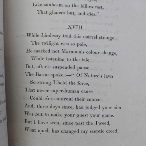 624 - Marmion; A Tale Of Flodden Field by Walter Scott, Edinburgh 1808