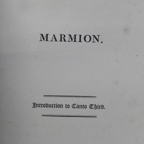 624 - Marmion; A Tale Of Flodden Field by Walter Scott, Edinburgh 1808