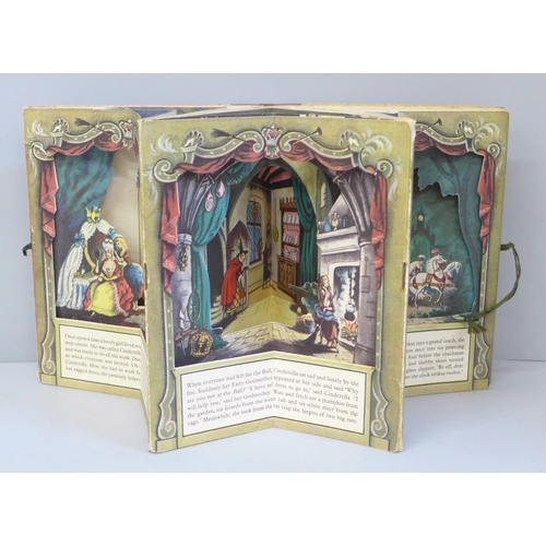 629 - One volume, Cinderella, a Peepshow book, illustrated by Roland Pym