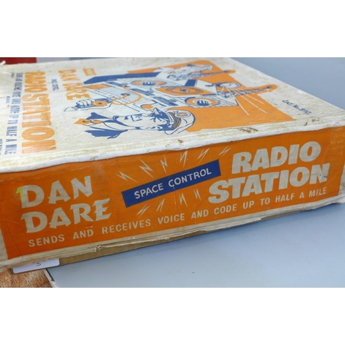 679 - A Merit Dan Dare Space Control Radio Station, boxed