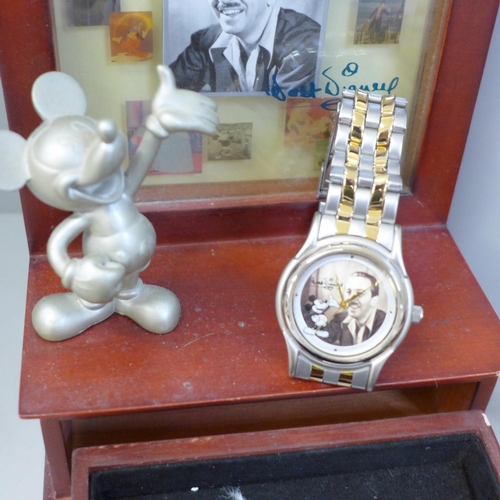 689 - Five Disney wristwatches including 100 Years of Magic and Walt Disney World 25