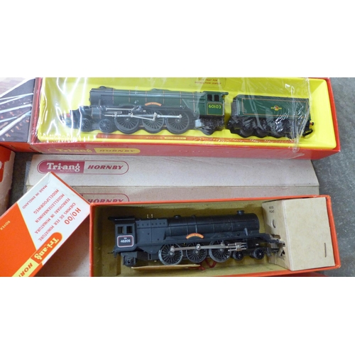 718 - A Tri-ang Hornby electric Midlander train set, boxed and other Tri-ang Hornby H0/00 gauge Rolling St... 