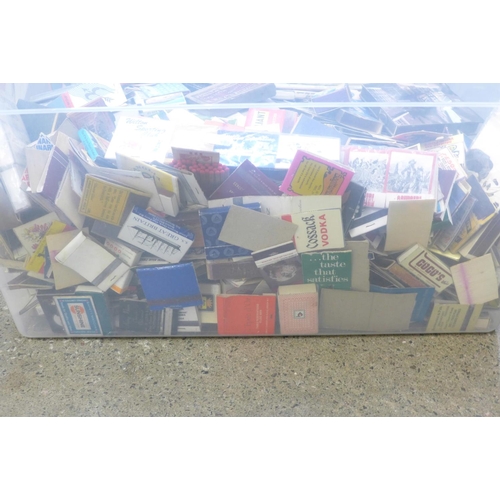 732 - A large collection of matchbooks