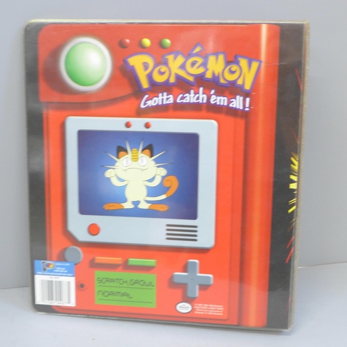 755 - A vintage Nintendo Pokemon folder