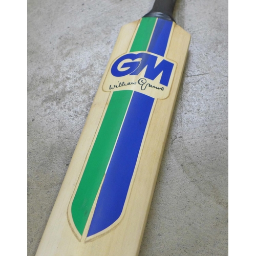 826 - An England cricket bat, signed by Mike Gatting, Gladstone Small, David Gower, Allan Lamb, Bruce Fren... 