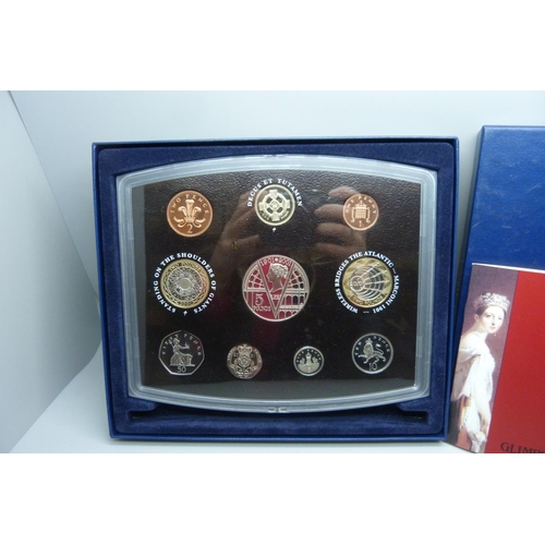 841 - A Royal Mint 2001 coin set, UK Proof Set