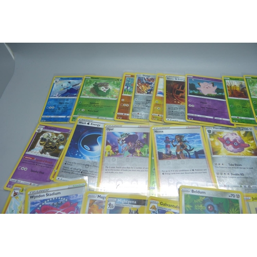 856 - Fifty Holo/Reverse Holo Pokeman cards