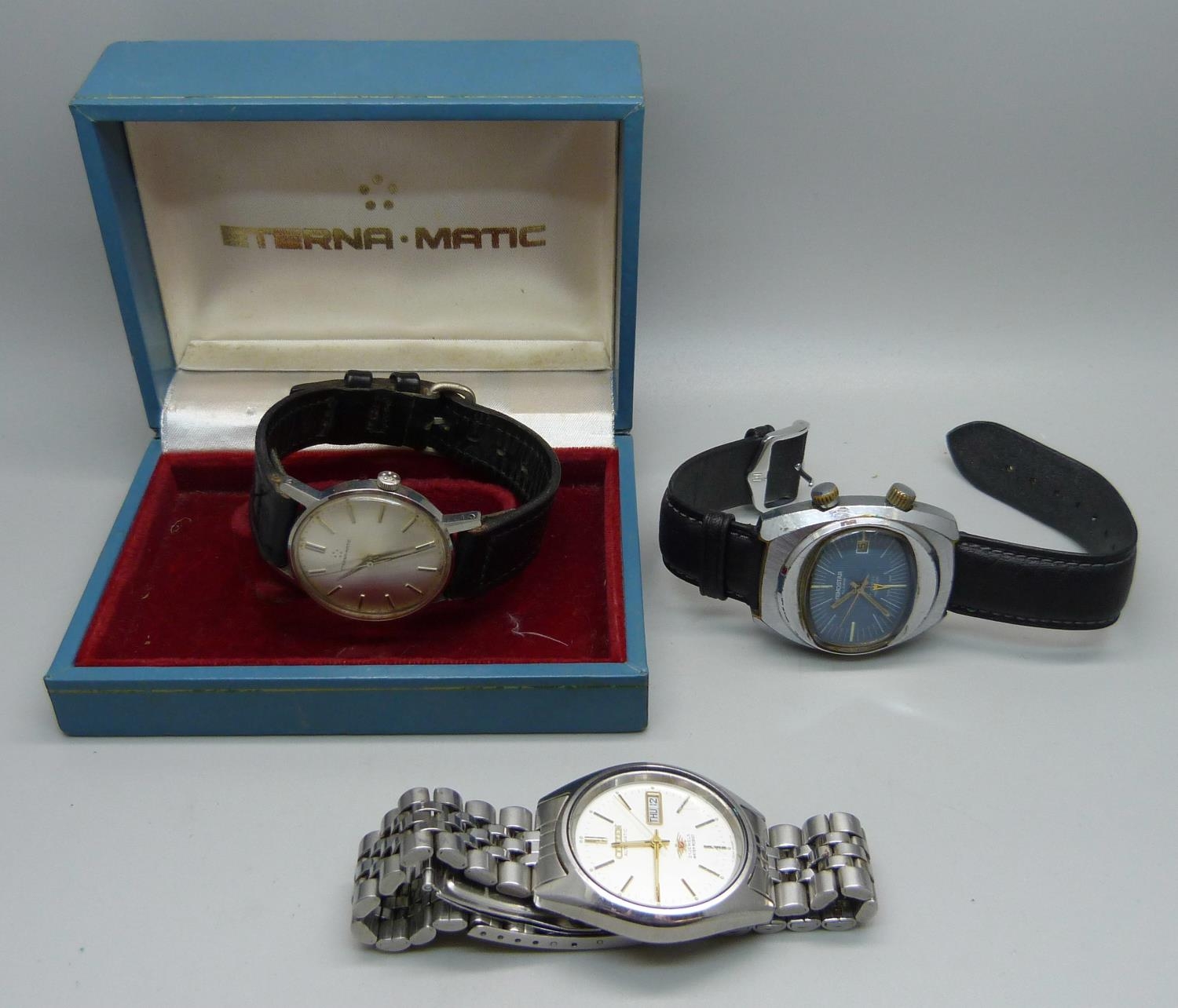 Eterna alarm sale watch