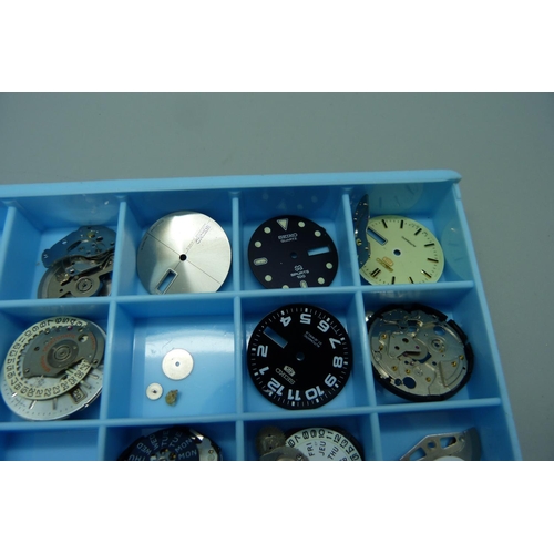 907 - Seiko watch parts