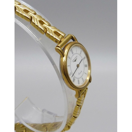 941 - A lady's Longines quartz wristwatch