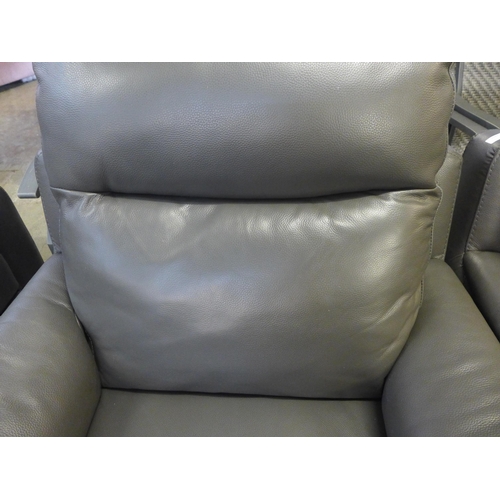 1546 - A Barrett leather recliner with power headrest, original RRP £624.99 + VAT (4186-33) * This lot is s... 