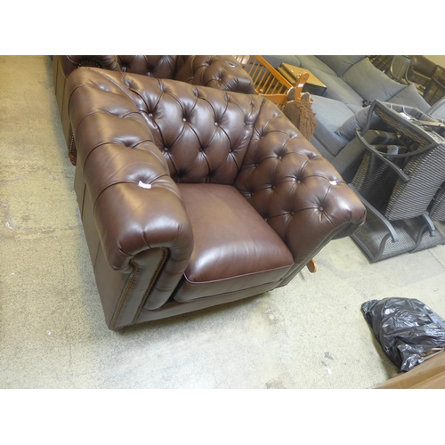 1583 - An Allington brown leather chair, original RRP £958.33 + VAT (4186-22) * This lot is subject to VAT