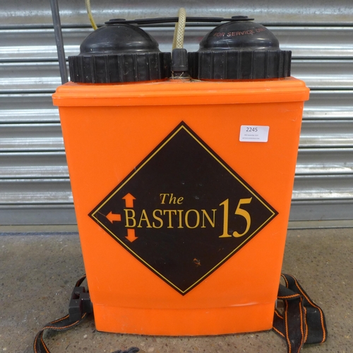 2245 - A the bastion 15 chemical sprayer backpack