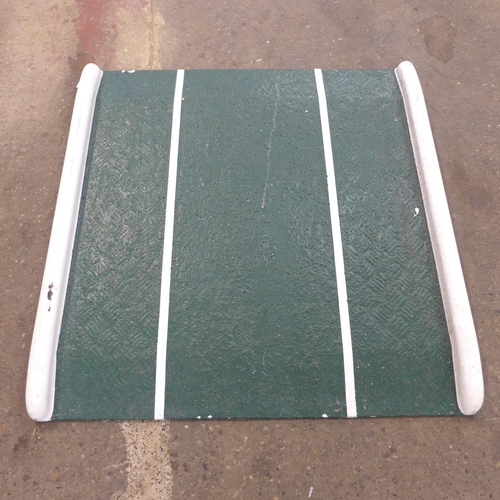 2300 - Two fibreglass pet ramps