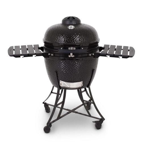 1617 - 24  Kamado Grill Black, original RRP £666.66 + VAT (4170-2) - damaged*This lot is subject to VAT