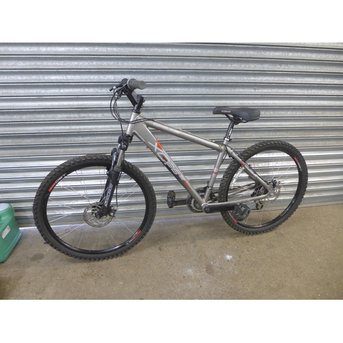 A gentleman s aluminium Apollo XC 26 twin disc MTB police