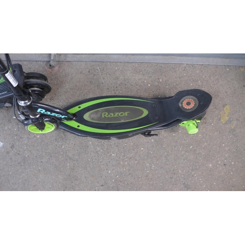 2223 - Two electric scooters with batteries - no chargers  (police repossession)