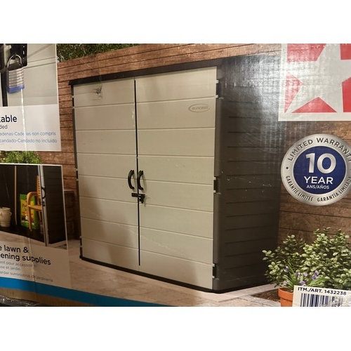 1563 - A Suncast 6x5x3 vertical modern shed, original RRP £483.33 + VAT - not checked or tested (4186-27) *... 