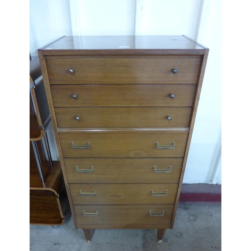 16 - A G-Plan Librenza tola wood chest of drawers