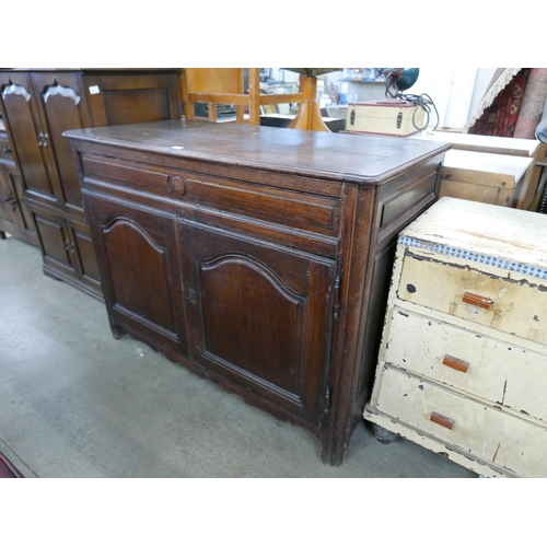 236 - A 19th Century French oak kitchen dresser