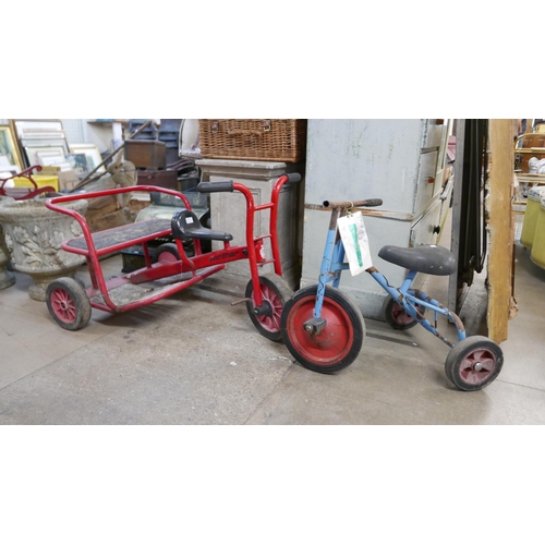 325 - Two child's tricycles