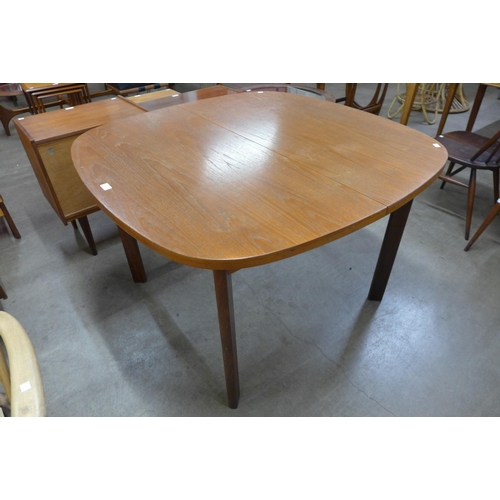 74 - A G-Plan Sierra teak extending dining table