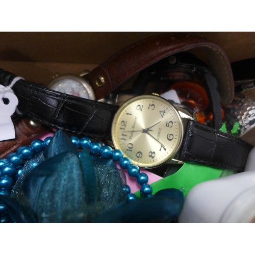 2139 - A quantity of costume jewellery and watches