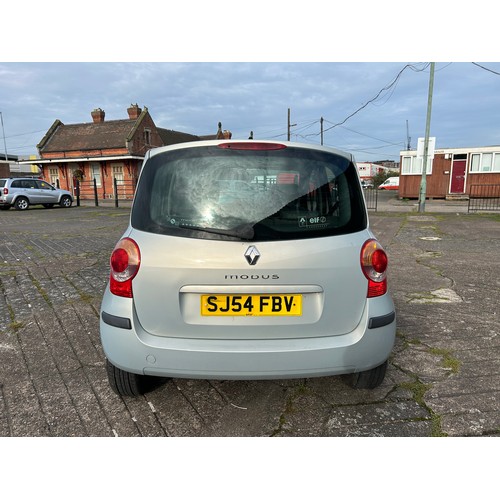 2457 - Renault Modus Dynamique 5 door hatchback  car SJ54 FBV  1390cc, 63494 recorded miles, registered 02.... 