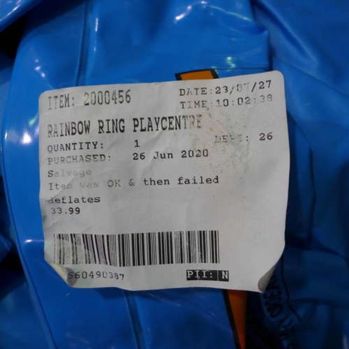 3390 - Rainbow Spot Ring Playcentre (304-180) * This lot is subject to VAT